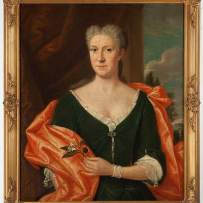 Portret van Catharina Goverdina van Beeck, echtgenote van Joannes Diert.Collectie Het Catharijneconvent, Utrecht.