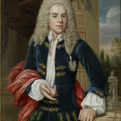 Portret van een onbekende jongeman, ca. 1715. Particuliere collectie.