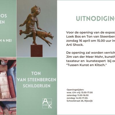 Opening Tentoonstelling Loek Bos en Ton van Steenbergen