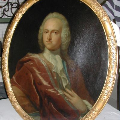 Johan Emants (1678-1742) door Johannes Vollevens II (1685-1759)