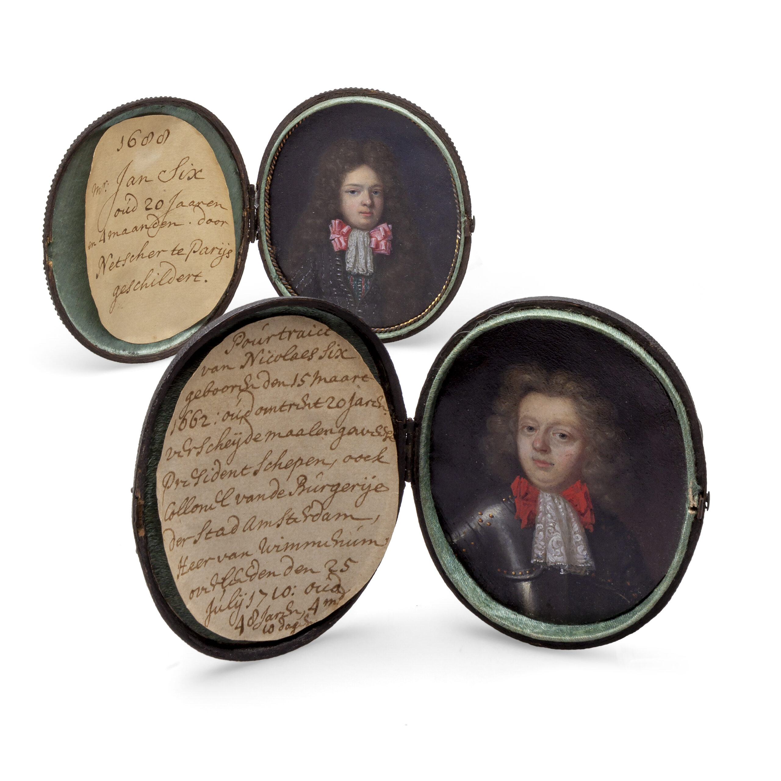 Miniatuurportretjes Uit de Collectie Six.