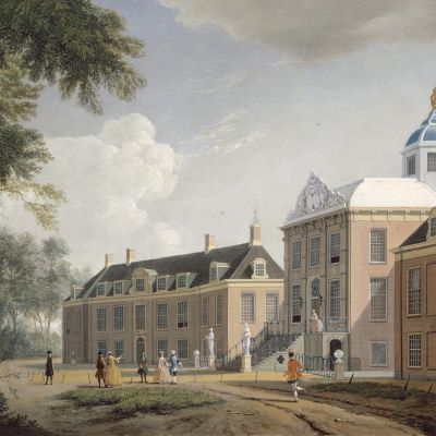 Jan ten Compe, Huis ten Bosch. Collectie Kunsthandel Hoogsteder & Hoogsteder, Den Haag.