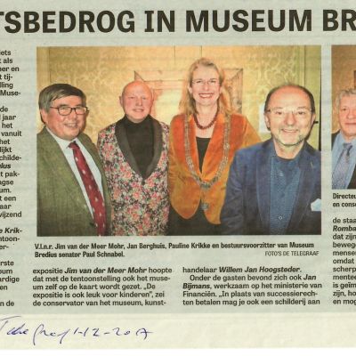 Gezichtsbedrog in Museum Bredius
