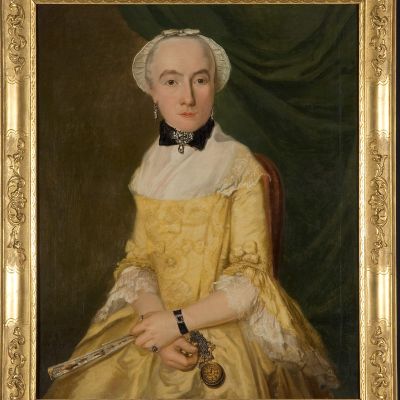 Jan Baptiste van Aerde, Portret van Geertruida van der Nisse. Collectie Rijksdienst Cultureel Erfgoed, Amersfoort.