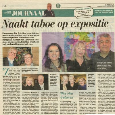 Naakt taboe op expositie